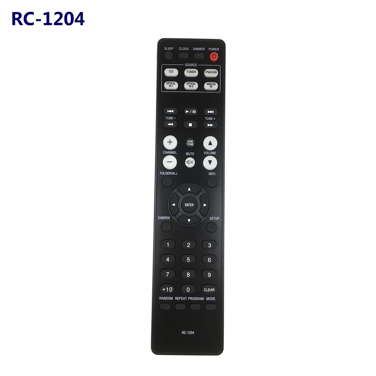 Denon RC-1204 Replacement Remote Control for AV Receiver and Hi-Fi Systems