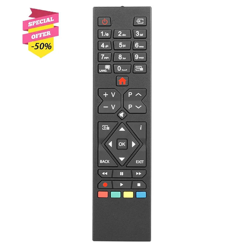 RC39105 RM-C3332 Replacement Remote for Bush Telefunken Finlux Hitachi Vestel Smart TV XF22G10