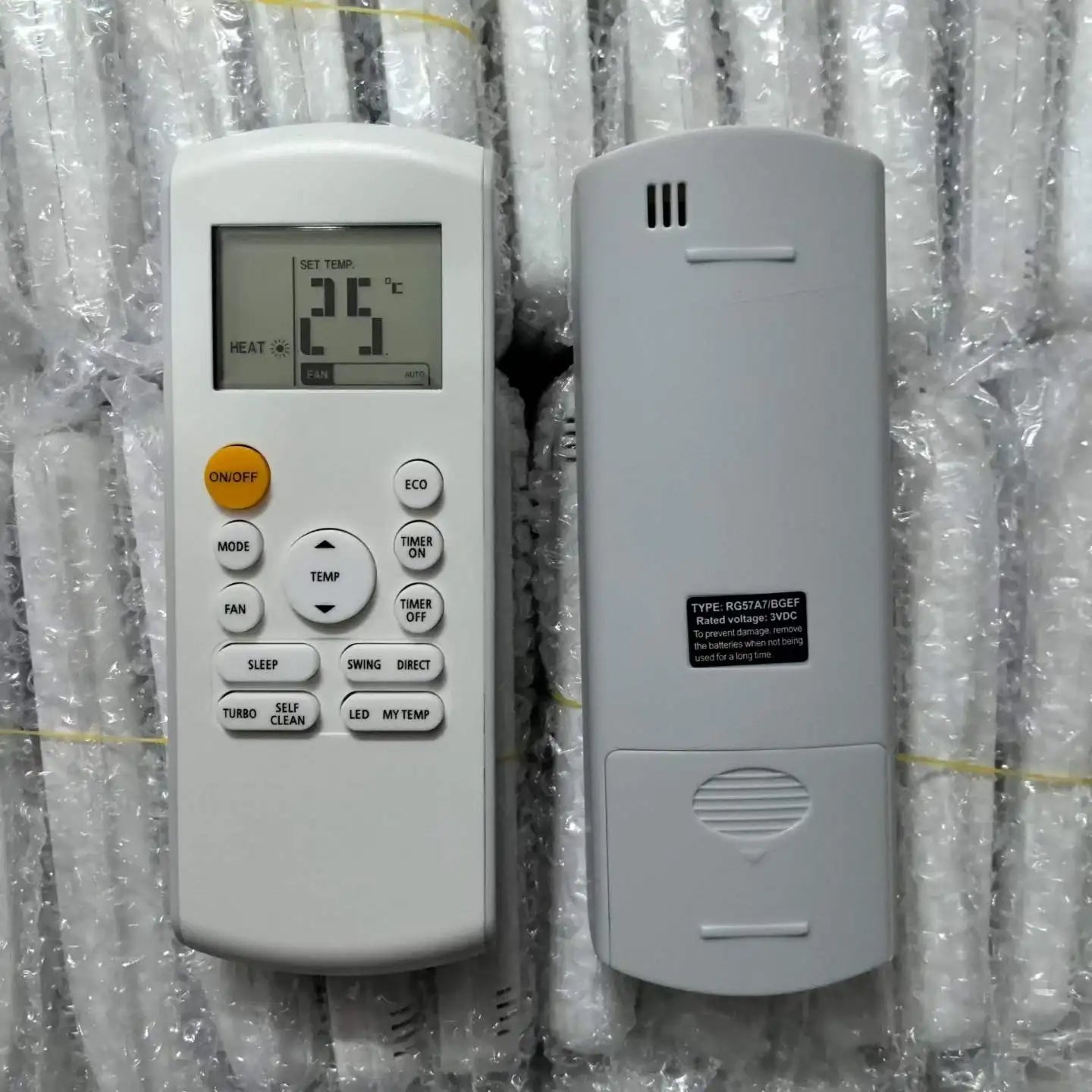 Midea RG57A7/BGEF Replacement Remote Control for Split Air Conditioner Systems