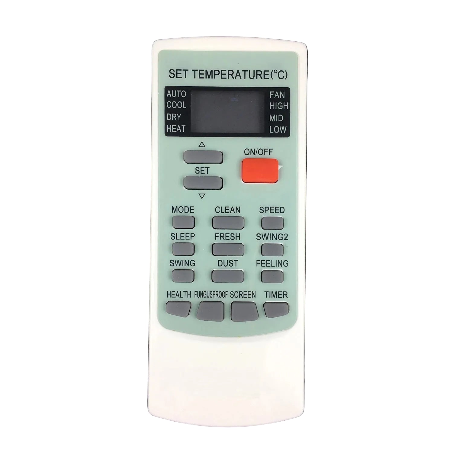 AUX YKR-H/006E Replacement Remote Control for Air Conditioner YKR-H/002E YKR-H/102E YKR-H/101E