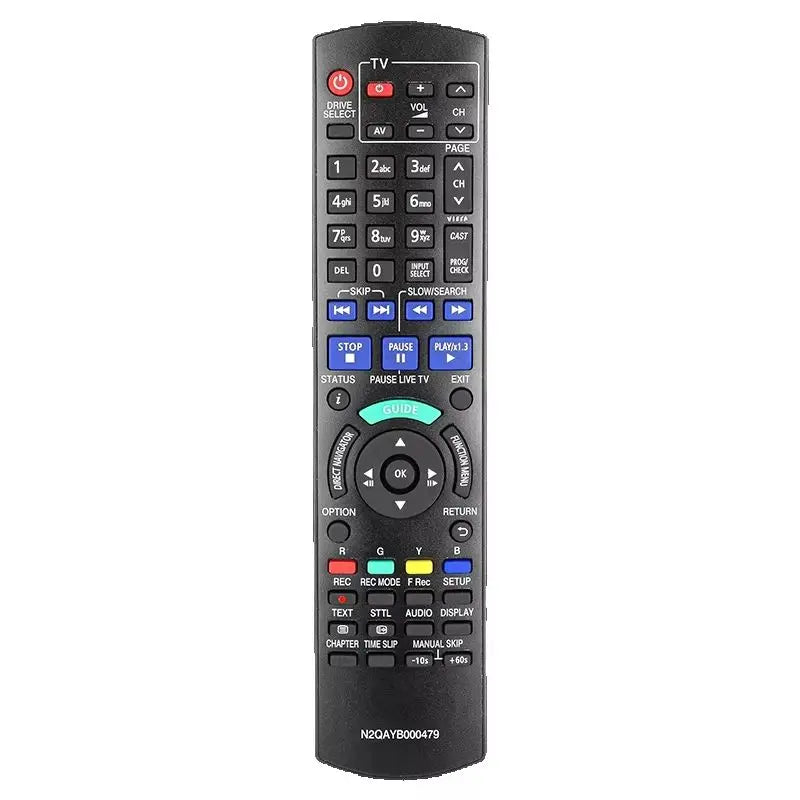 N2QAYB000479 Replacement Remote for DMR-XW380 DMR-XW385 DMR-XW390 DMR-XW480 Panasonic DVD Recorder