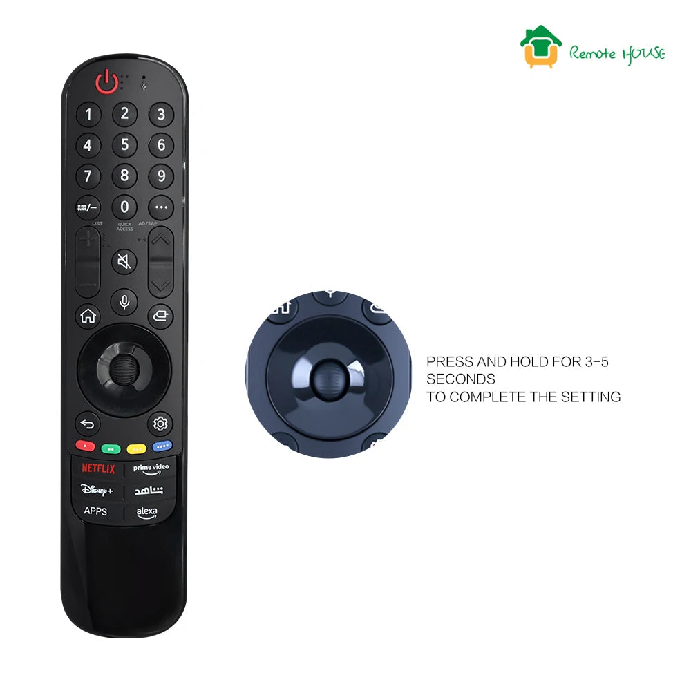 MR24GA Voice Magic Remote Replacement for AKB76045007 LG Smart TV Pointer Control