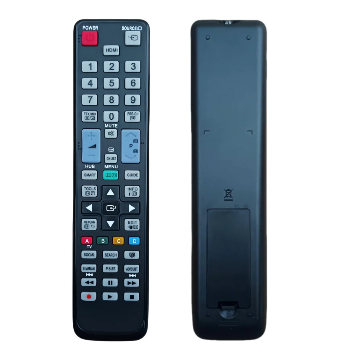 Replacement Remote Control for Samsung 3D Smart LCD and LED Television Models