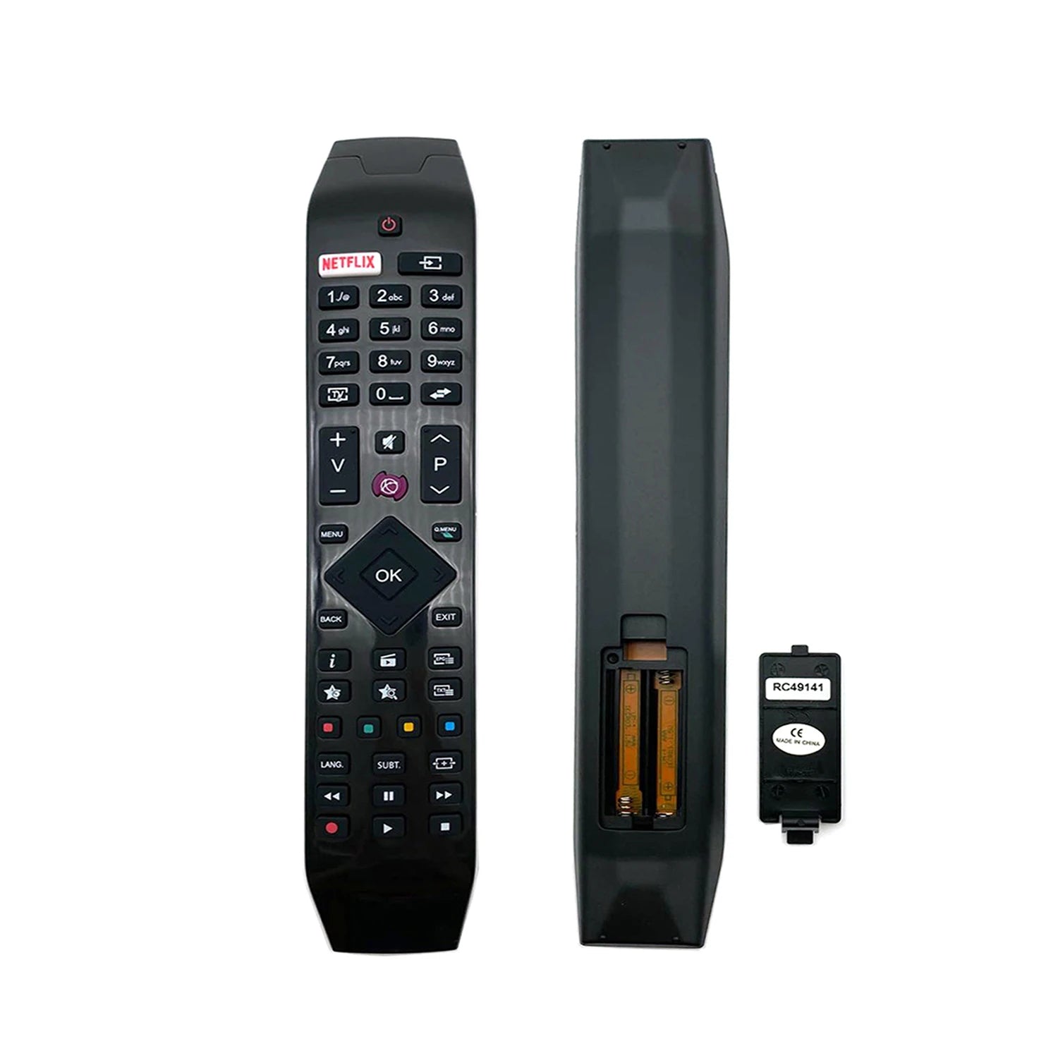 Hitachi RC49141 Replacement Remote Control for Smart Television Models
