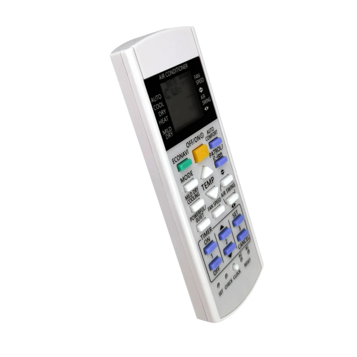 Panasonic A75C2665 Replacement Remote Control for Split Air Conditioner Systems
