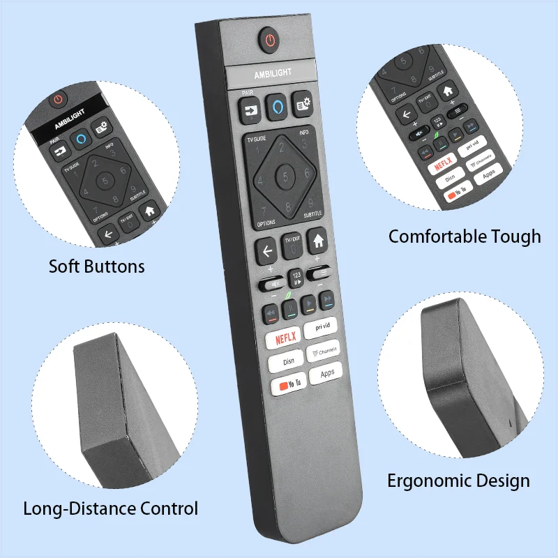SRC-3215-01 Replacement Remote for 48OLED759 55OLED769 65OLED759 77OLED759 Philips OLED 4K TV