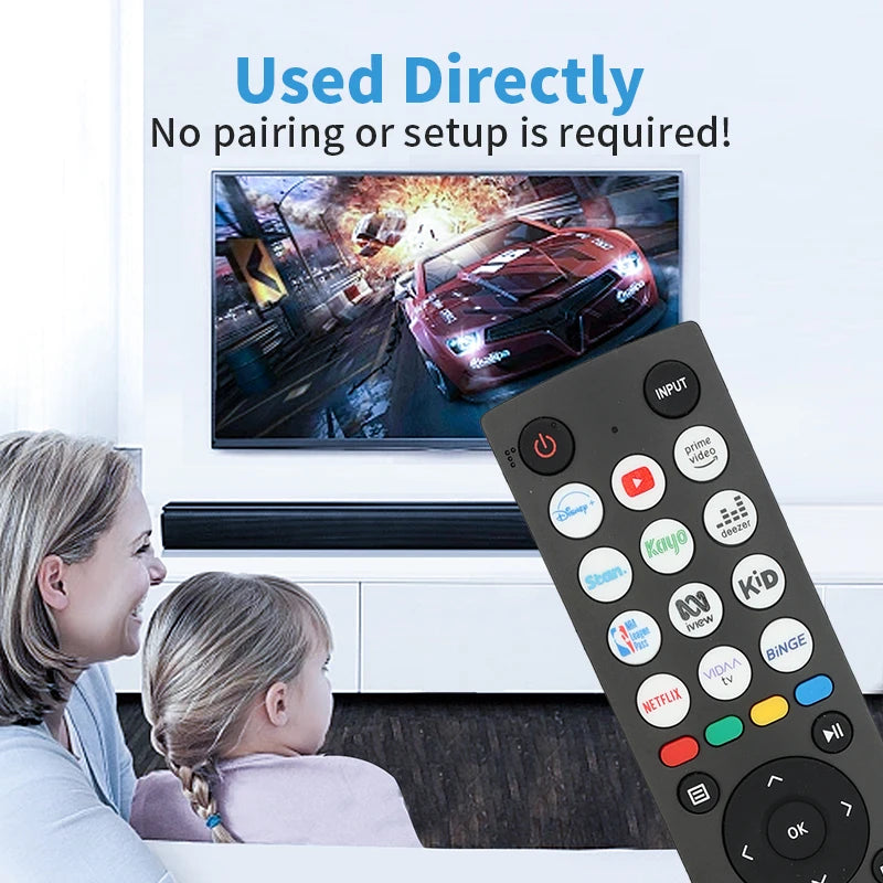 ERF2R36H Replacement Remote Control for Hisense A7HAU U7HAU U8HAU UHD 4K Smart TV