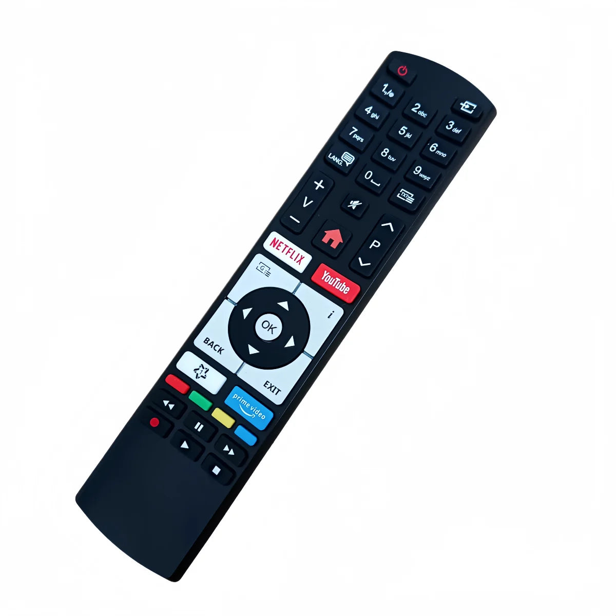 Replacement Remote Control for Smart LCD LED Television Models Compatible with QILIVE SILVERCREST and SALORA TVs