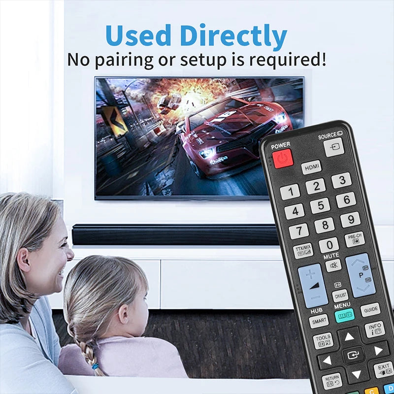 AA59-00507A Replacement Remote Control for UA32D6000 UE32D6100 UE46D6120 UA32ES6200M Samsung TV