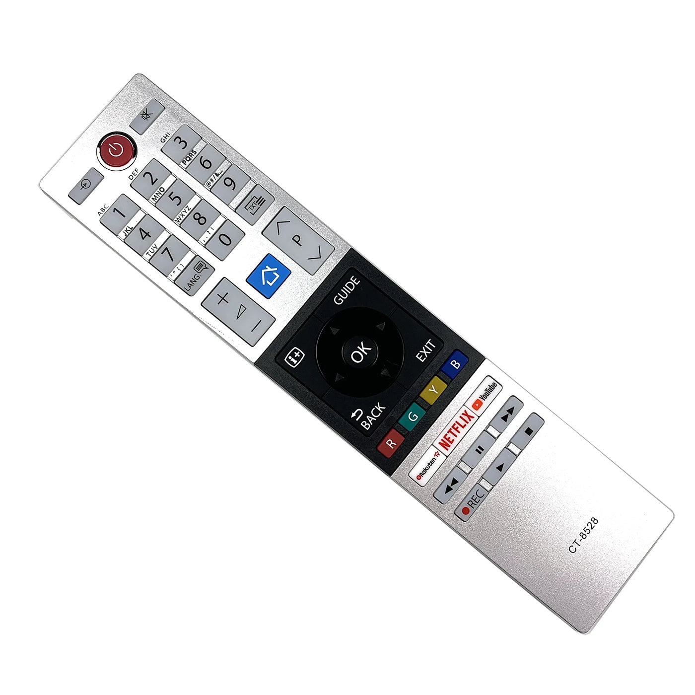 Toshiba CT-8528 Replacement Remote Control for U6863DB Series Smart LED Televisions