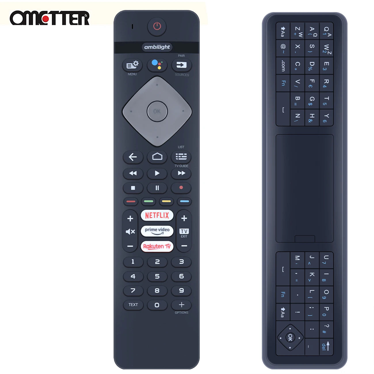 YKF463-BT12 Voice Remote for Philips TV 43PUS8536/12 55/65OLED876 PUS8556 – OMETTER