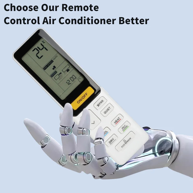 0010402886W Replacement Remote Control for Haier Air Conditioner Cooling Heating Heat Pump A/C