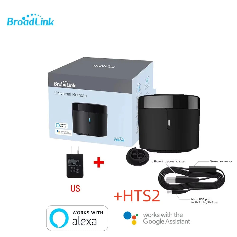 RM4 Mini Smart IR Remote Control WiFi Universal Controller for TV AC Alexa Google Home