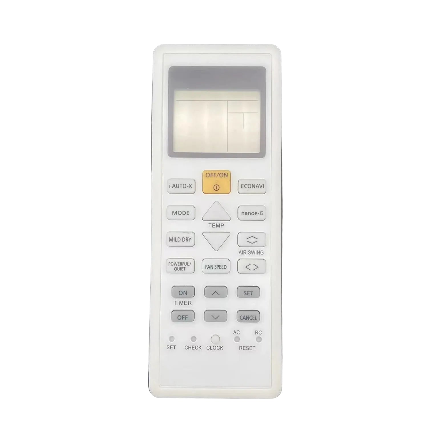 Panasonic A75C Series Universal Replacement Remote Control for Air Conditioning Systems