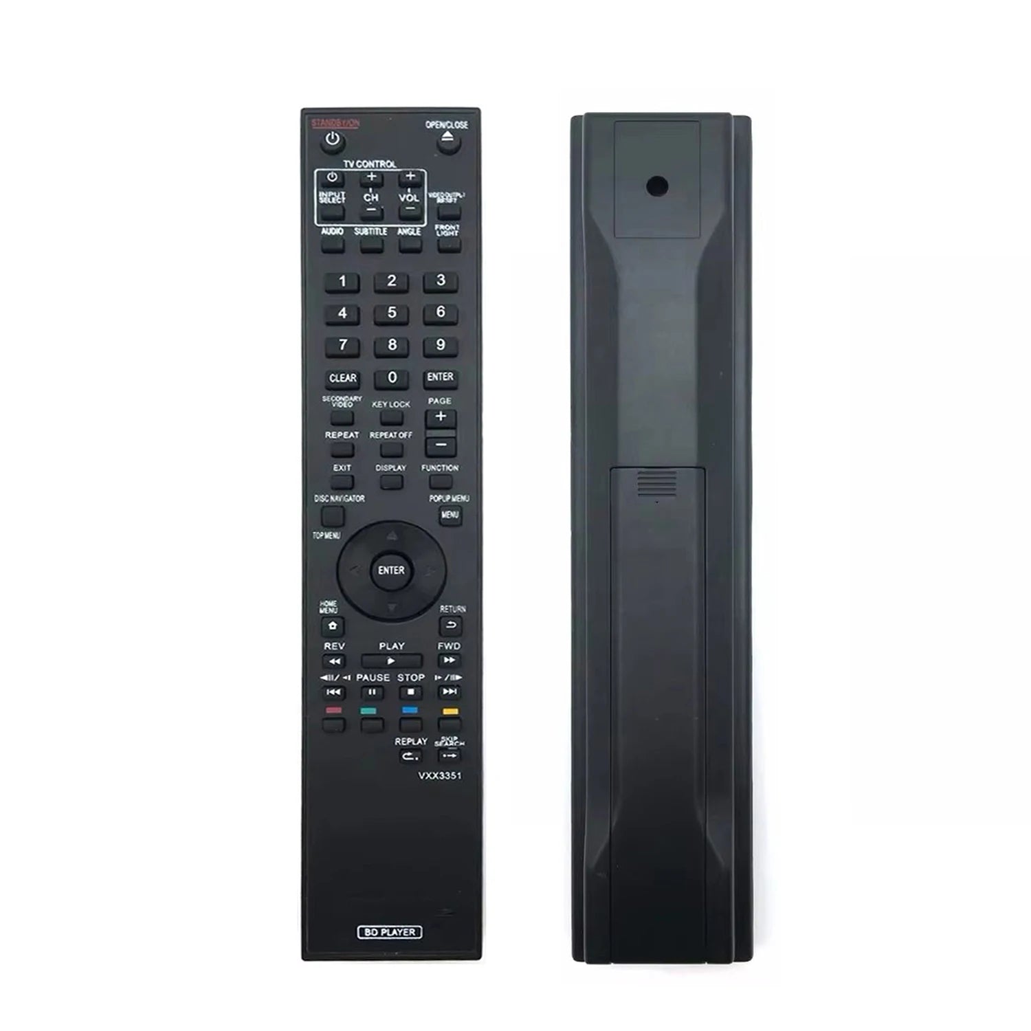 Pioneer VXX3351 Replacement Remote Control for BDP-31FD BDP-330 BDP-320 BDP-120 BDP-80FD Blu-ray Players