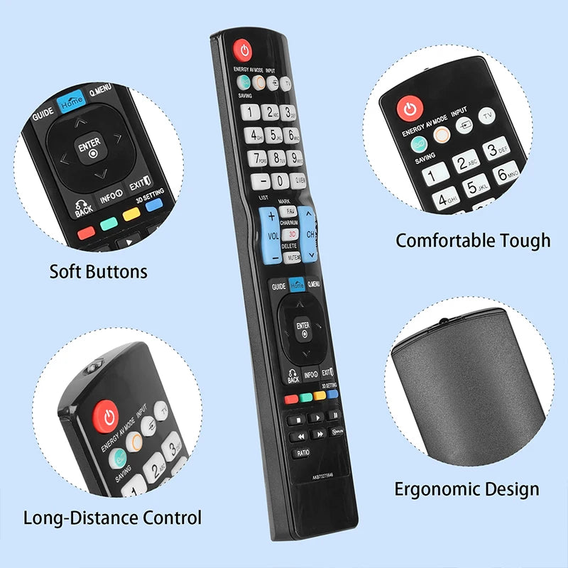 AKB73275646 Replacement Remote Control for LW4500 LM4600 LM5800 LK950 PW350 LG TV
