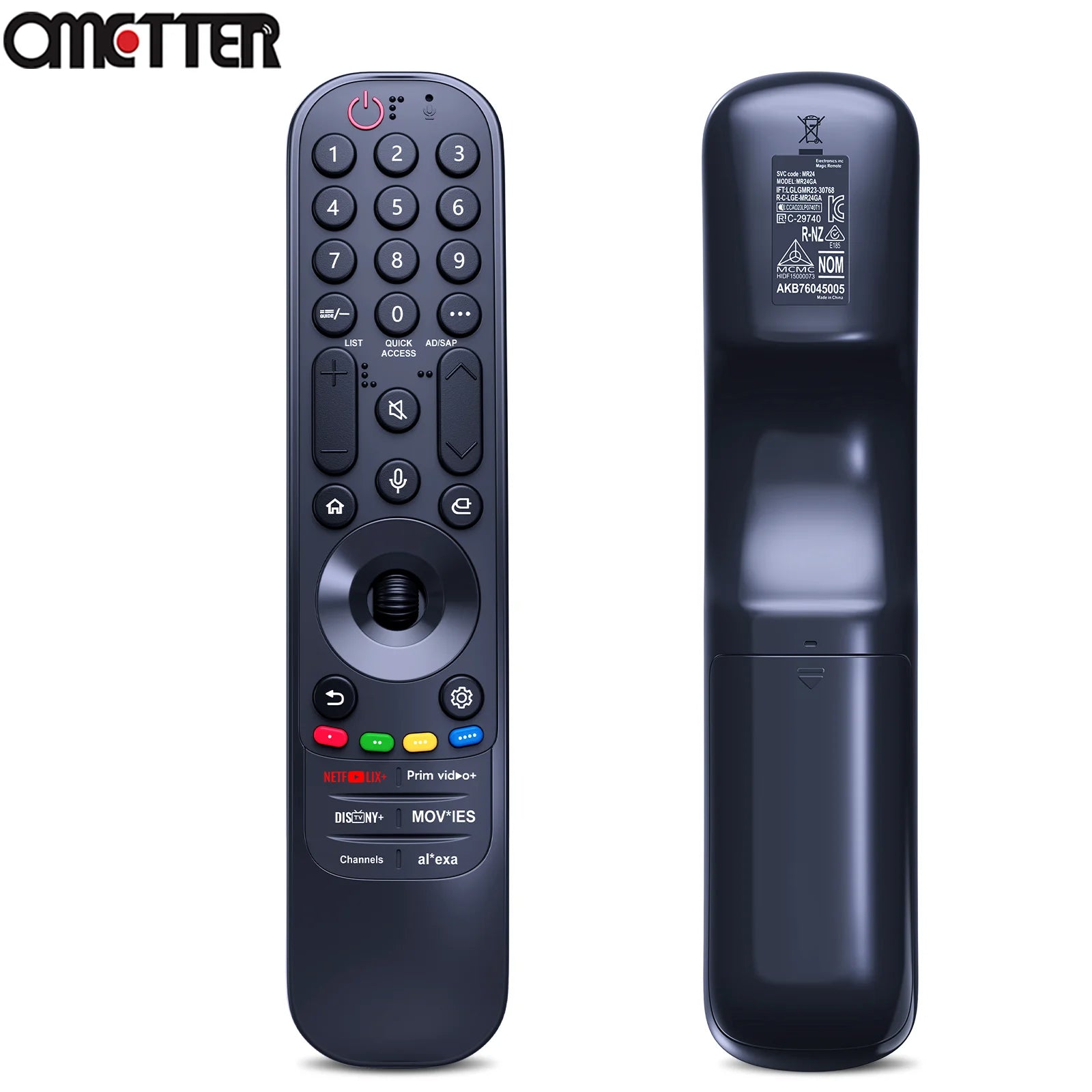 MR24GA AKB76045005 Voice Magic Remote for LG OLED TVs Pointer Control