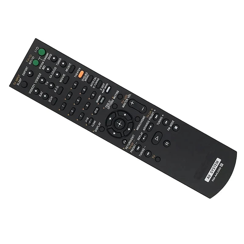 Sony RM-AAU022 Replacement Remote Control for AV Receiver and Home Theatre Systems