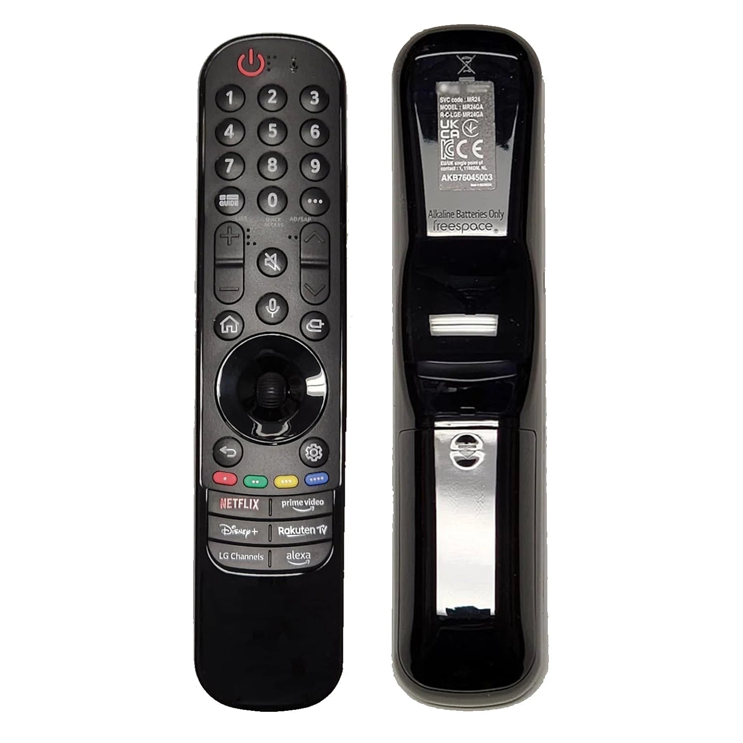 MR24GA Voice Magic Remote for LG Smart TVs 2020–2024 Bluetooth Pointer Control