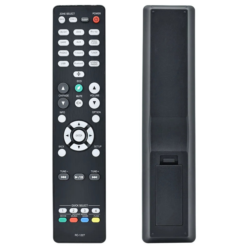 RC-1227 Remote Control for Denon AVR-X1500H X1600H X2500H S740H S750H Receivers