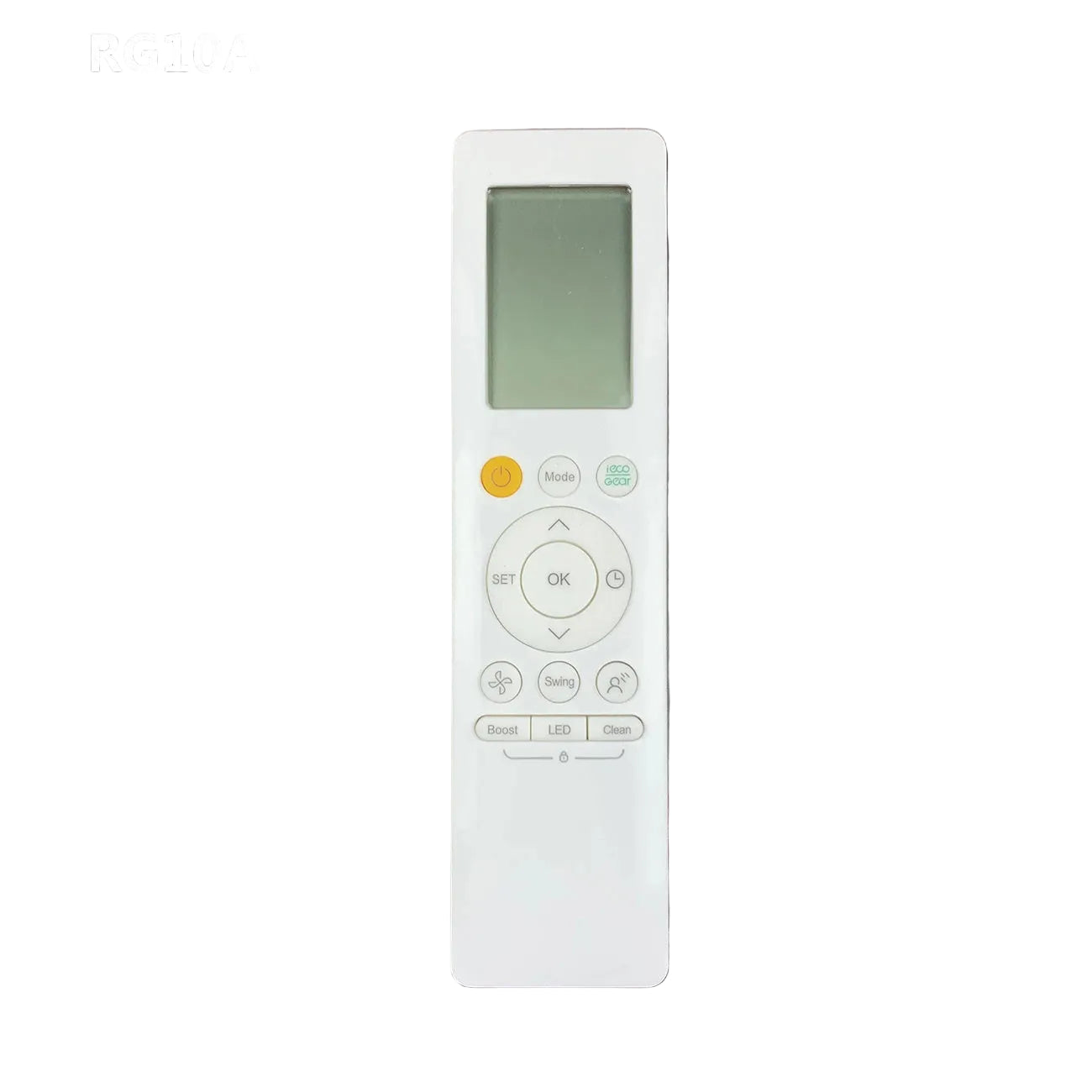 Midea RG10 Series Replacement Remote Control for Split Air Conditioner Systems