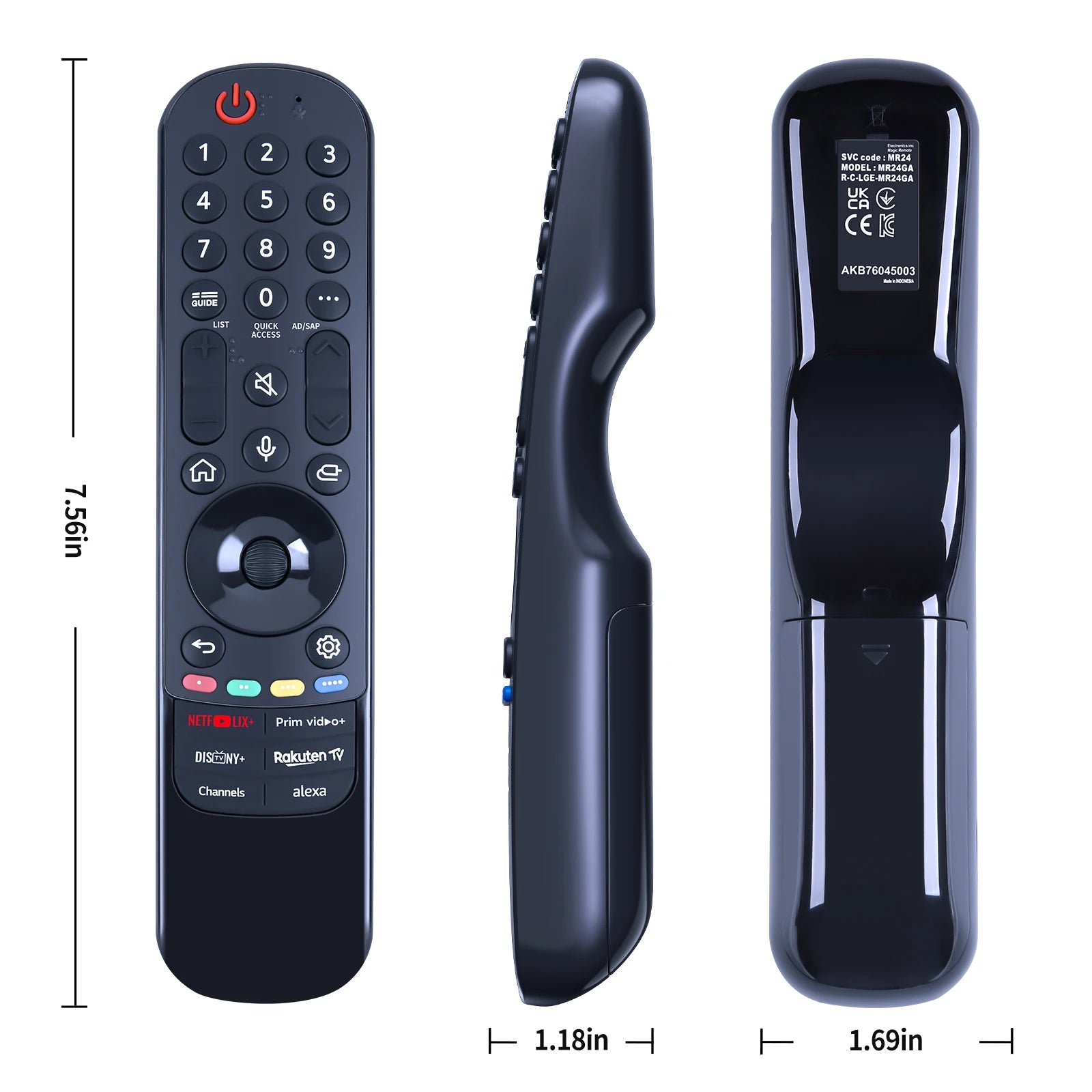 MR24GA AKB76045003 Voice Magic Remote for LG 4K Smart OLED TV Pointer Control
