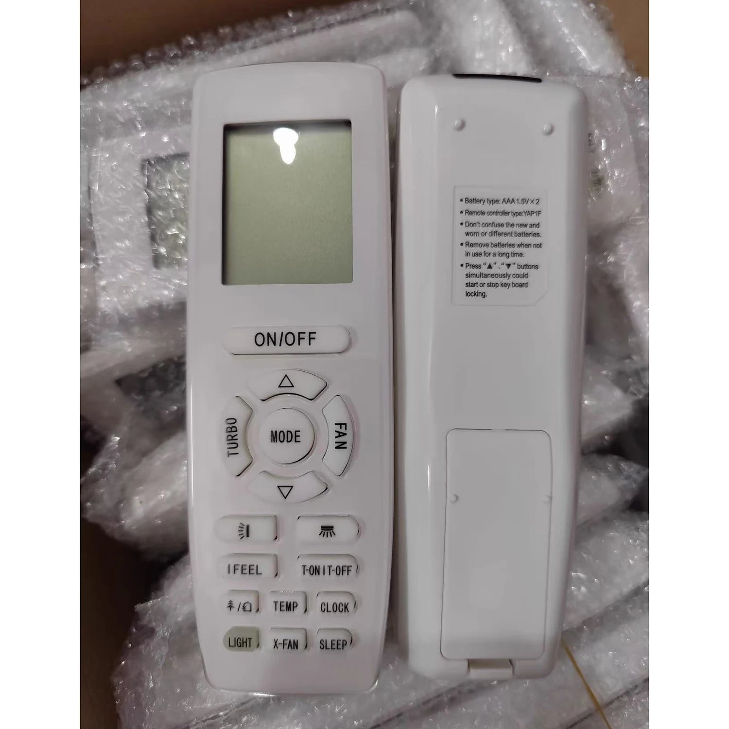 Gree YAP1F Replacement Remote Control for Split Air Conditioner Systems
