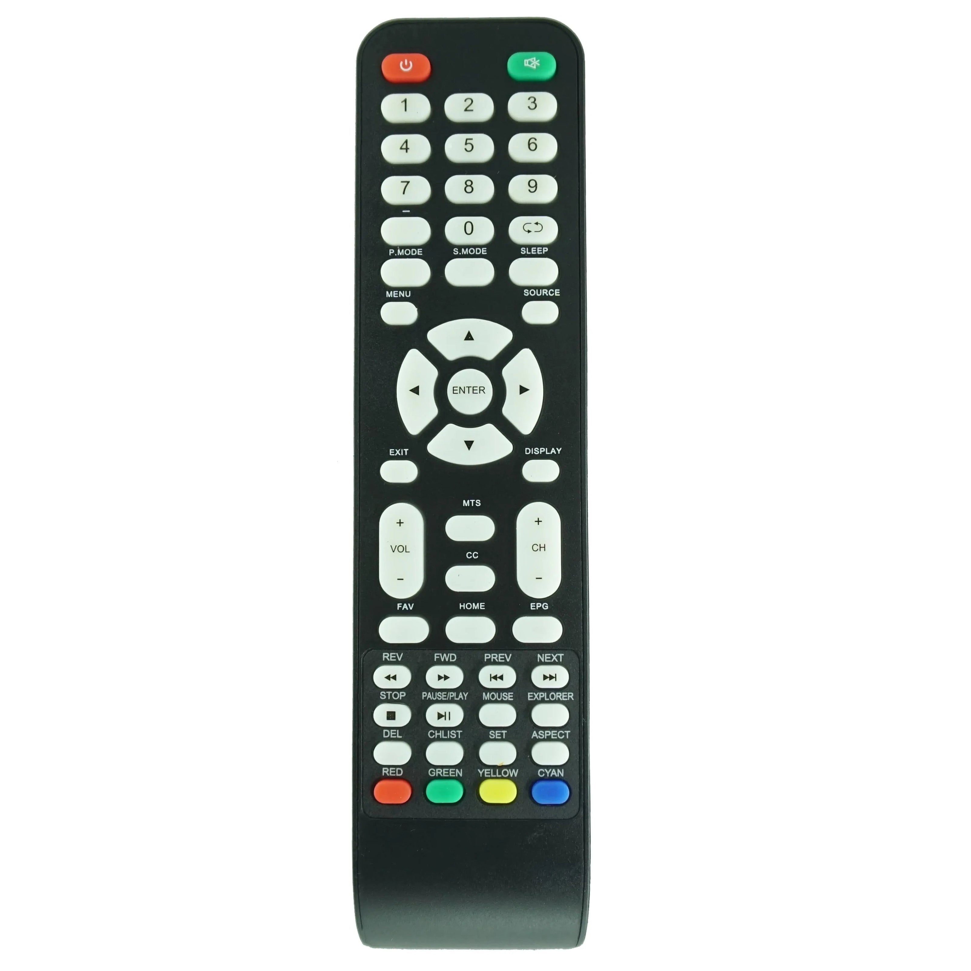 VN4019LEDDVD Replacement Remote Control for VEON VN3278LCD-FHD VN4278LCD-FHD