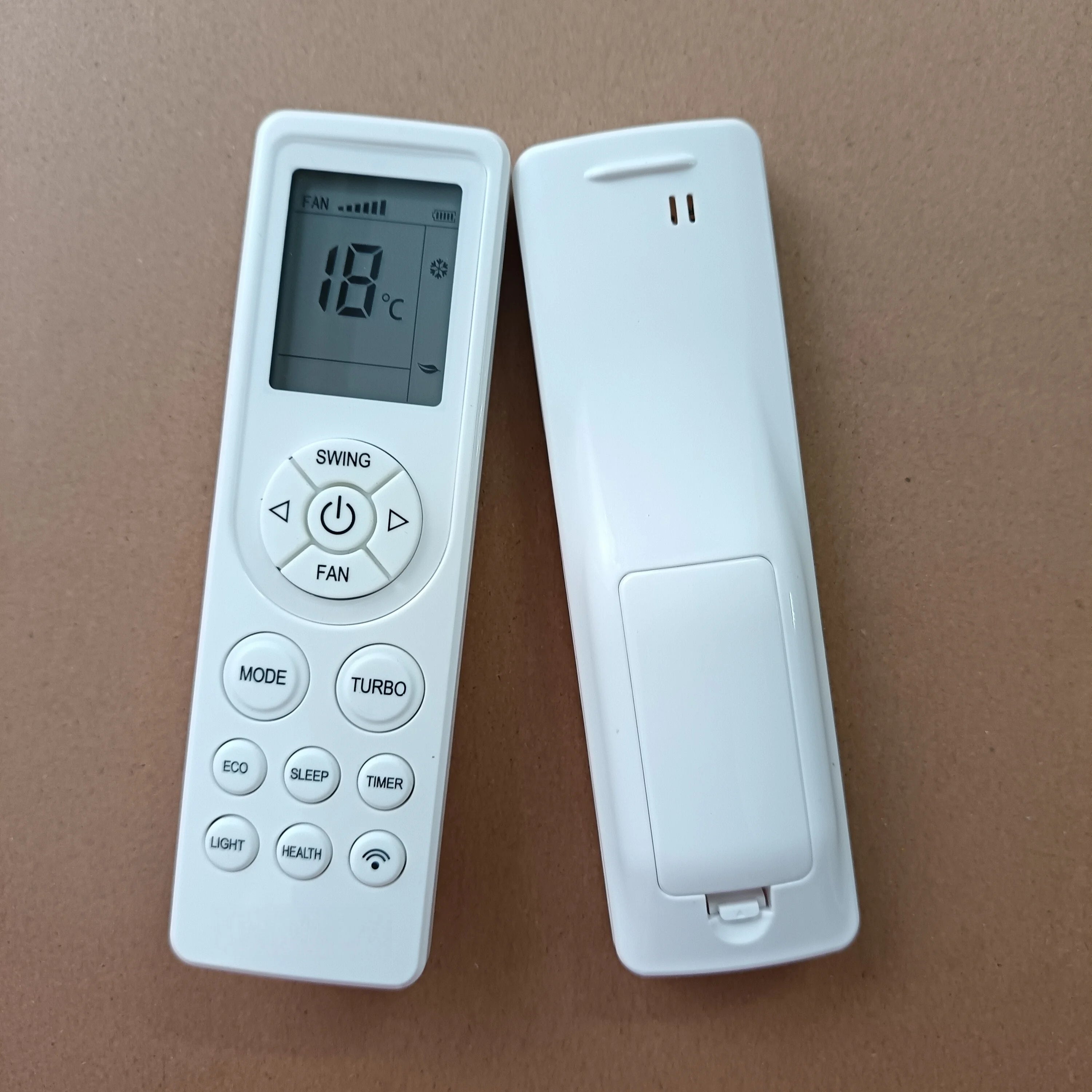 Universal Air Conditioner Remote Control Compatible with Multiple Air Conditioning Brands