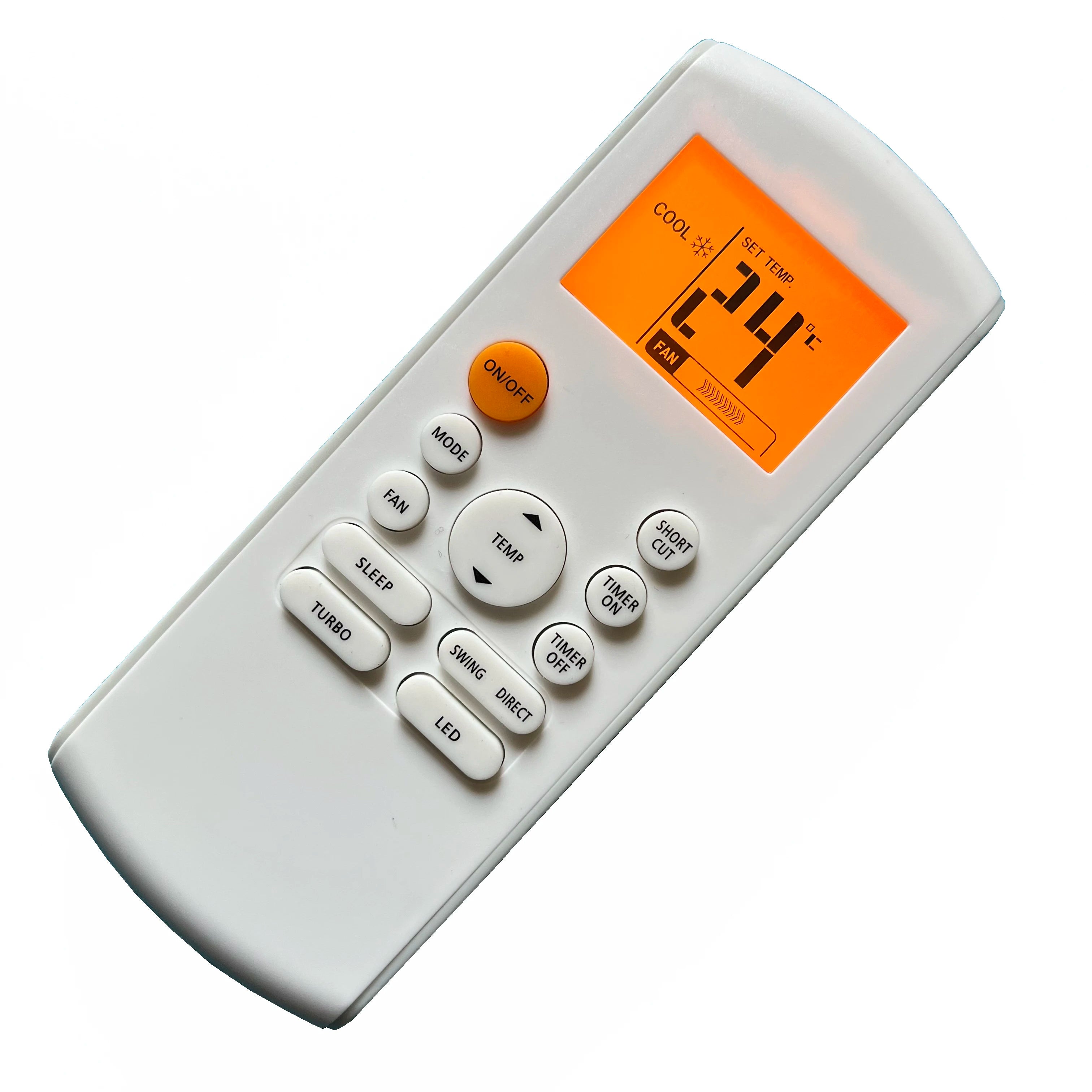 Universal Air Conditioner Remote Control Compatible with Midea RG57 Series Climate Control Systems