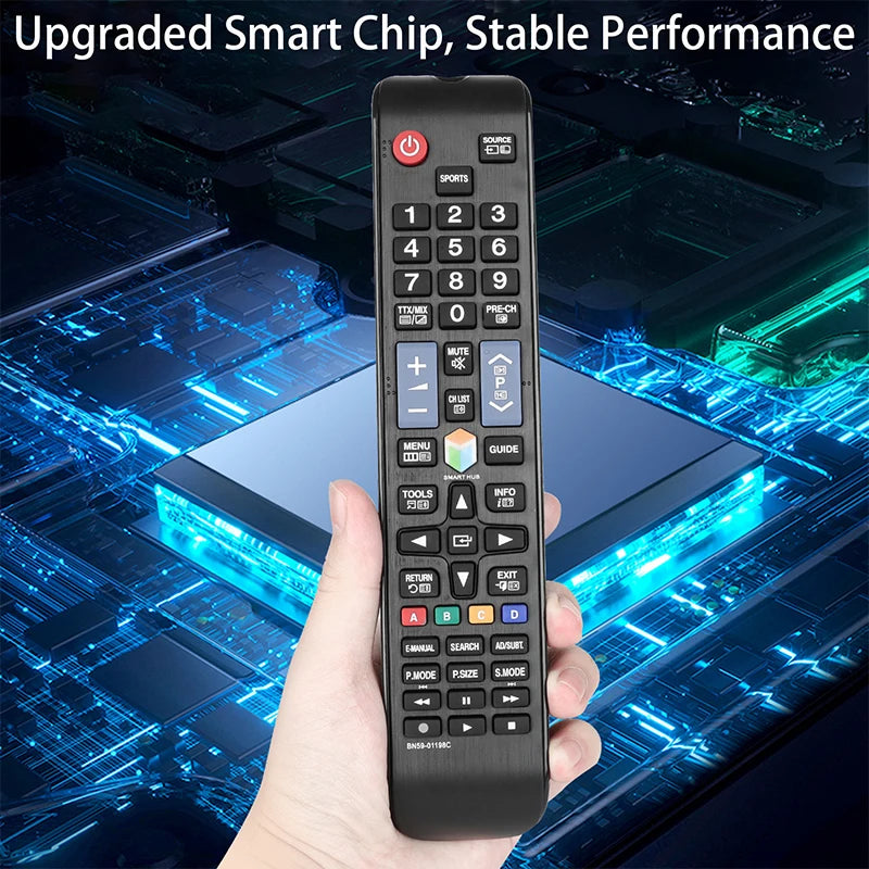 BN59-01198C Replacement Remote for UA32J5500 UA40J6200 UA55J6200 UA55J6300 UA55JU6400 Samsung Smart TV