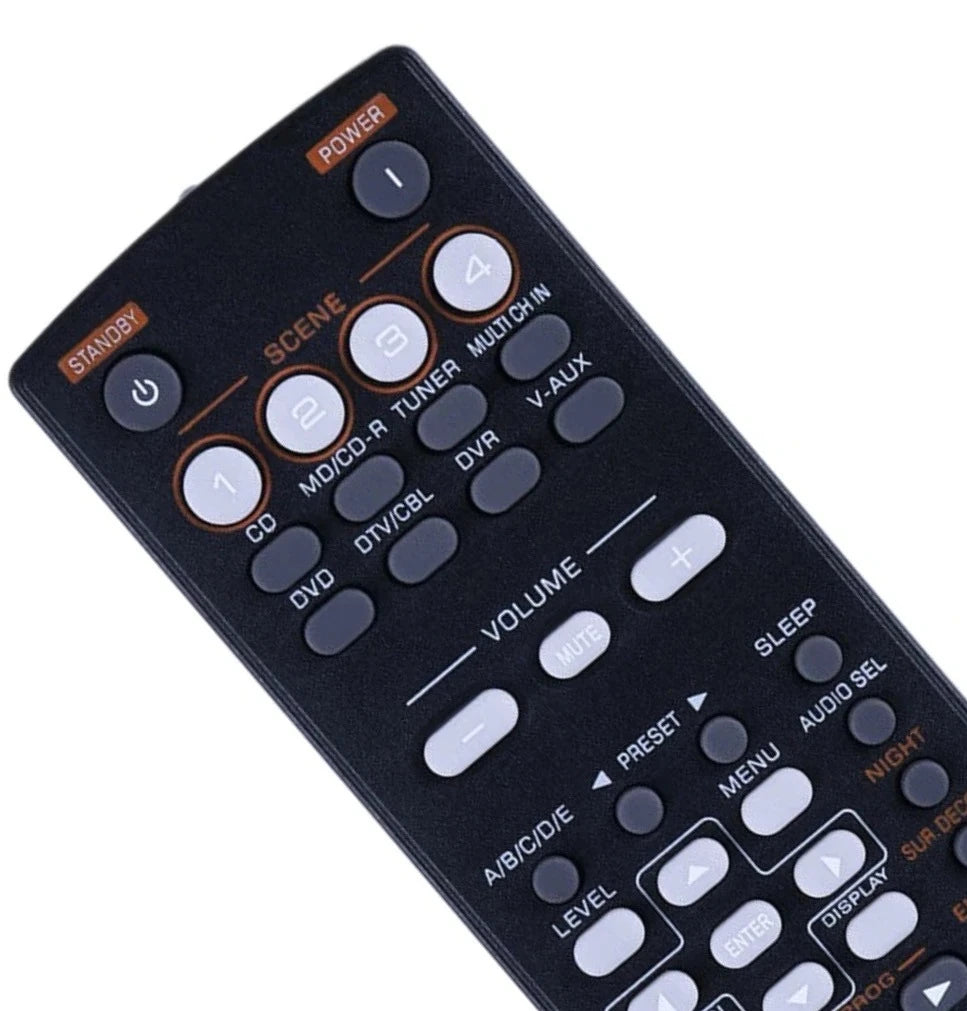RAV242 RAV244 RAV246 RAV248 RAV249 RAV280 Replacement Remote for Yamaha HTR-6140 AV Receiver