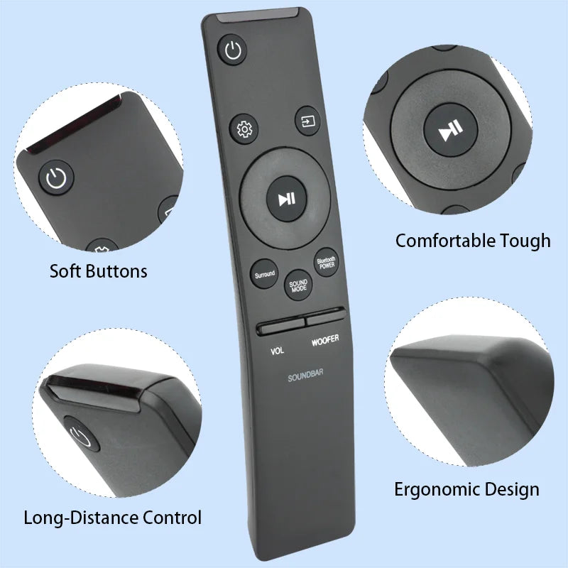 AH59-02758A Replacement Remote for HW-M360 HW-M370 HW-M450 HW-M550 HW-M560 Samsung Soundbar