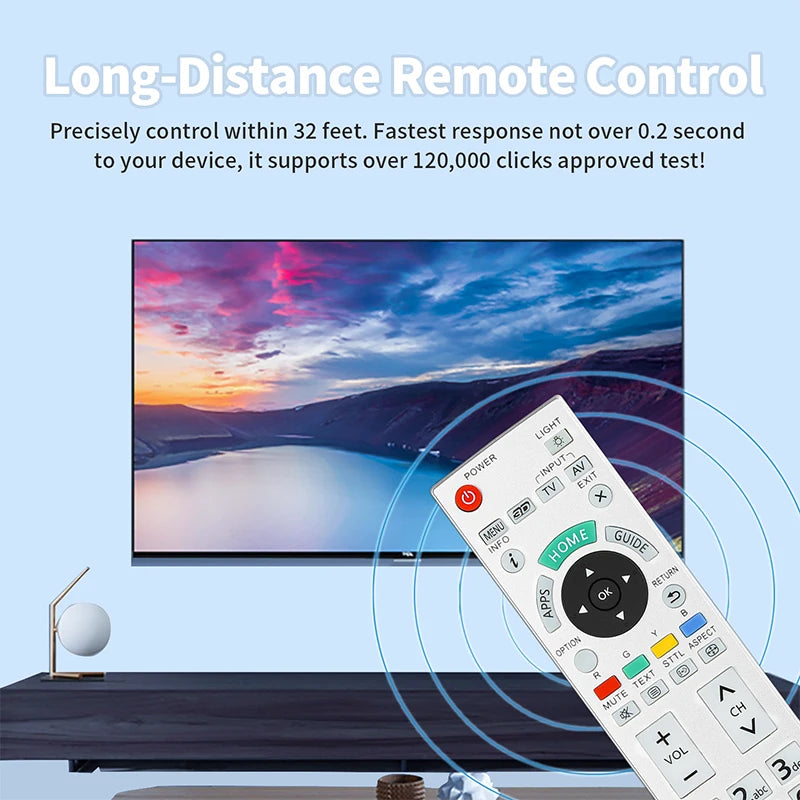 N2QAYB000928 Replacement Remote for TX39ASW754 TX42ASM651 TX55AS740E TX42ASR750 Panasonic Smart TV