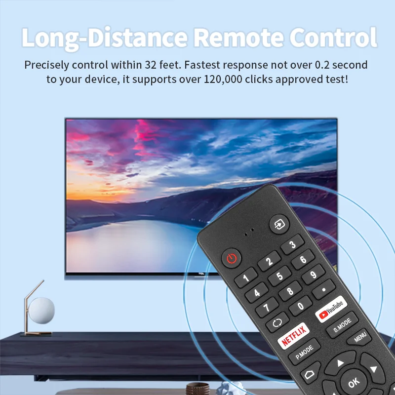 CLE-1042 Replacement Remote Control for VEON 50QLEDSM20 55QLEDSM20 58QLEDSM20 TV