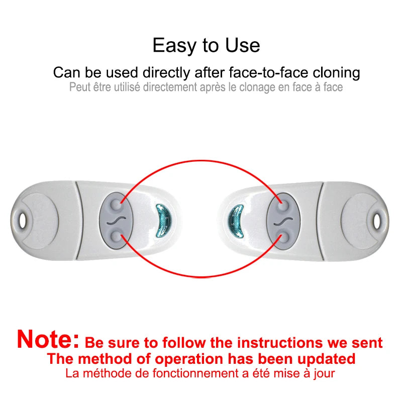 TOP432EV TOP432EE TOP432NA TOP434EV TOP434EE TOP434NA Replacement Garage Door Remote 433.92MHz