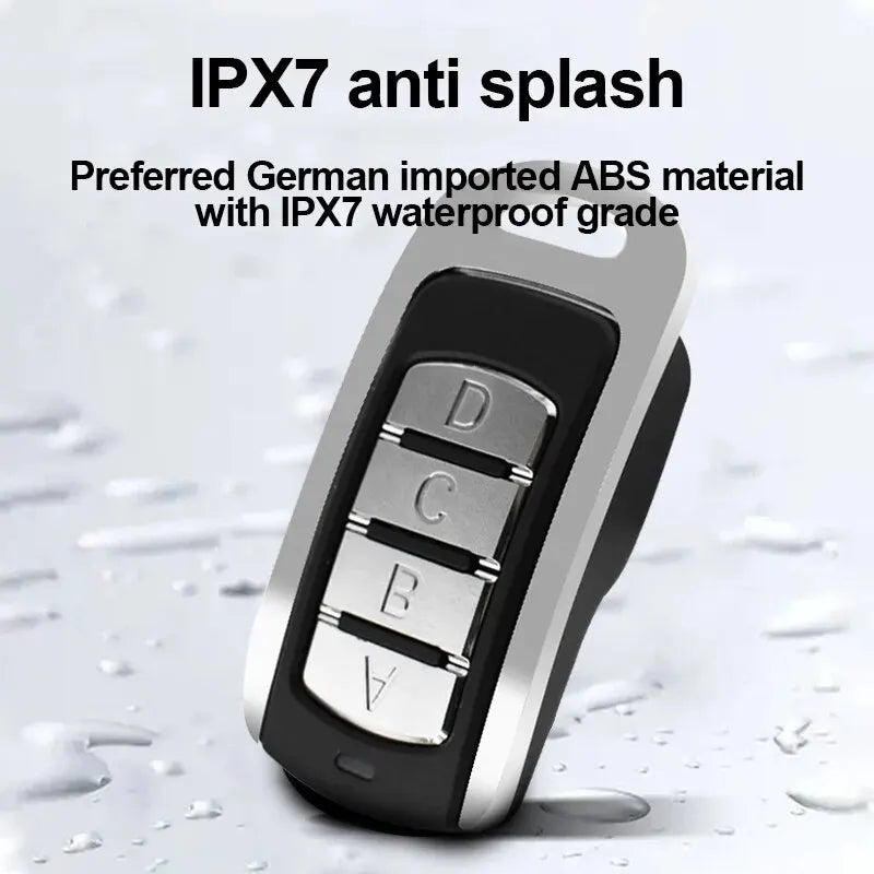 3PCS 433MHz Wireless Remote Control Key Fob – Garage Door & Shutter Gate Duplicator Set