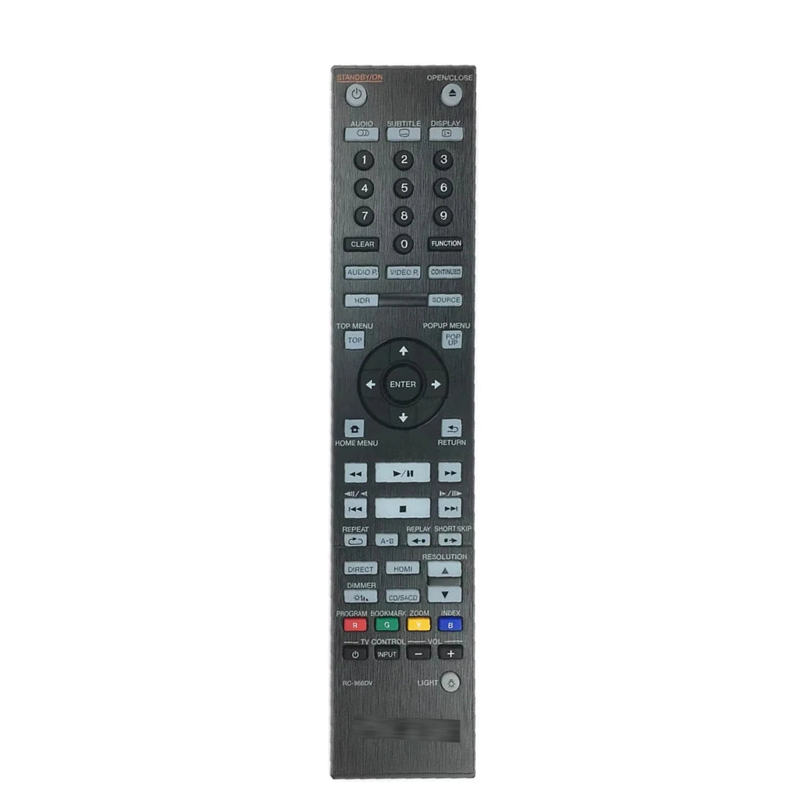 Pioneer RC-966DV Replacement Remote Control for UDP-LX Series 4K Ultra HD Blu-ray Disc Players