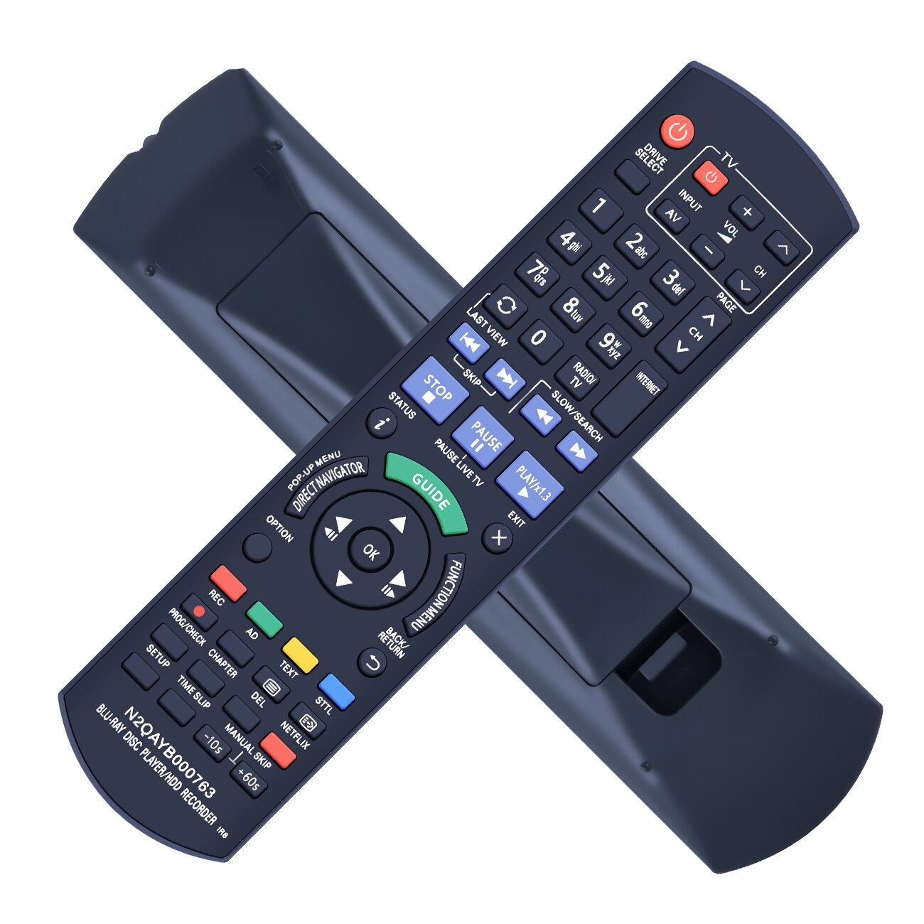 N2QAYB000763 Remote Control Replaced for Panasonic DMR