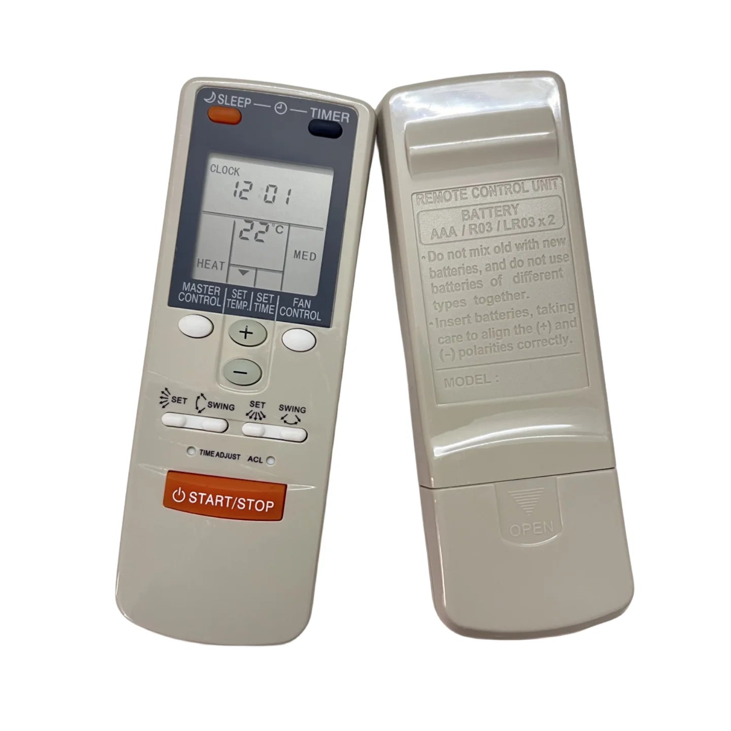 Remote Control for Fujitsu AR-AB4 AR-AB5 AR-AB8 AR-AB9 AR-AB10 AR-AB11