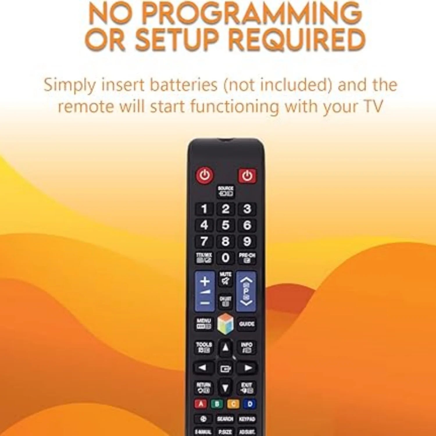 Replacement Remote Control for SAMSUNG TV – Compatible with BN59-01178B & H-Series LED Models