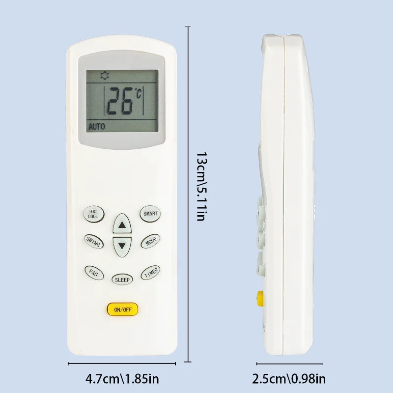 DG11D1-02 DG11D102 Replacement Remote for RIH-2667 RIH-3267 RIH-6867 Air Conditioner Heat Pump AC