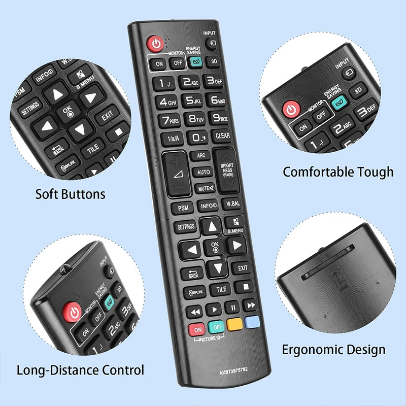 AKB73975762 Replacement Remote Control for 43SL5B 49SL5B 55SL5B 43SE3B 55SE3B 65SE3B LG Display