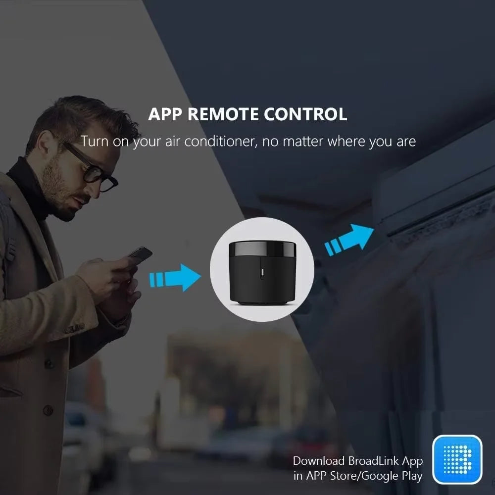 RM4 Mini Smart IR Remote Control WiFi Universal Controller for TV AC Alexa Google Home