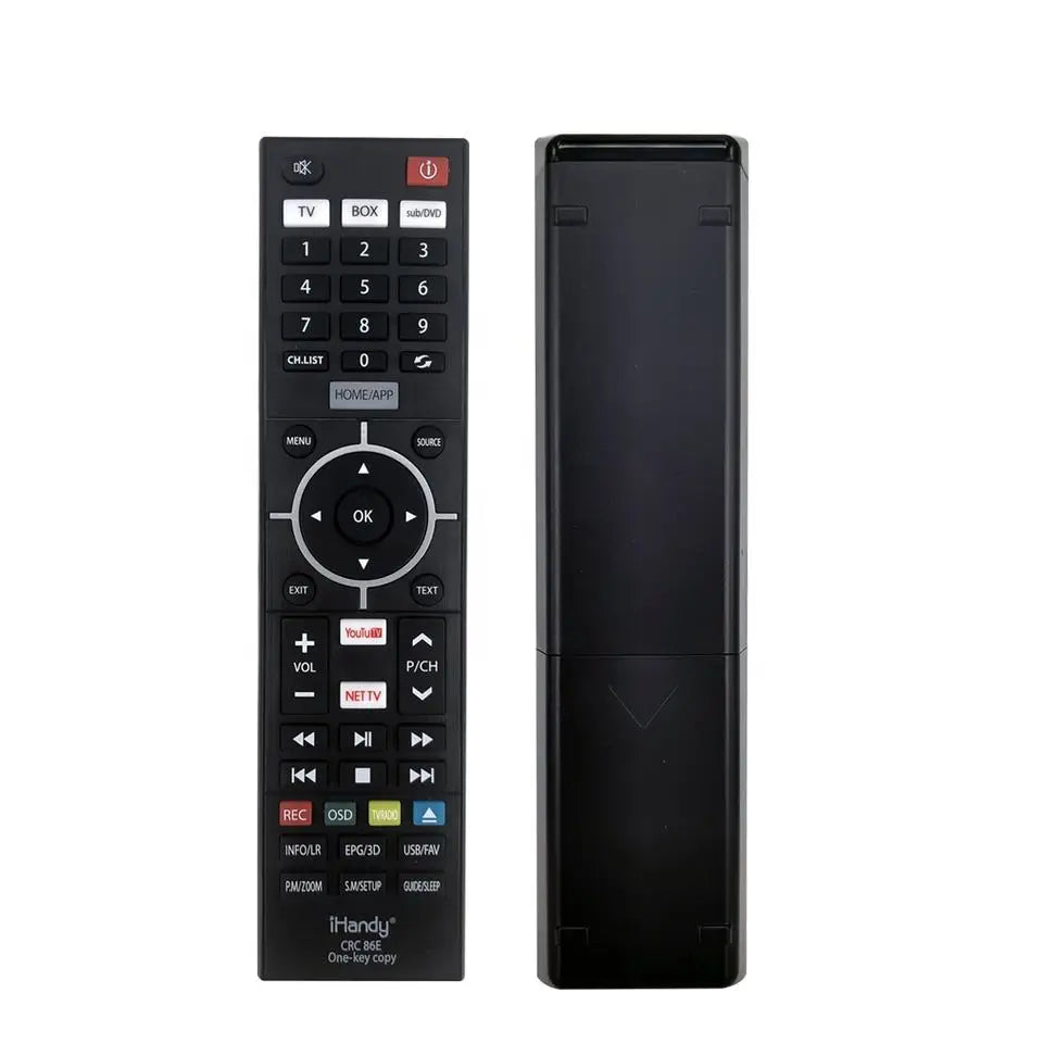 CRC86E Universal IR Learning Remote Control with One-Key Copy for TV SAT DVD CBL DVB-T and AUX