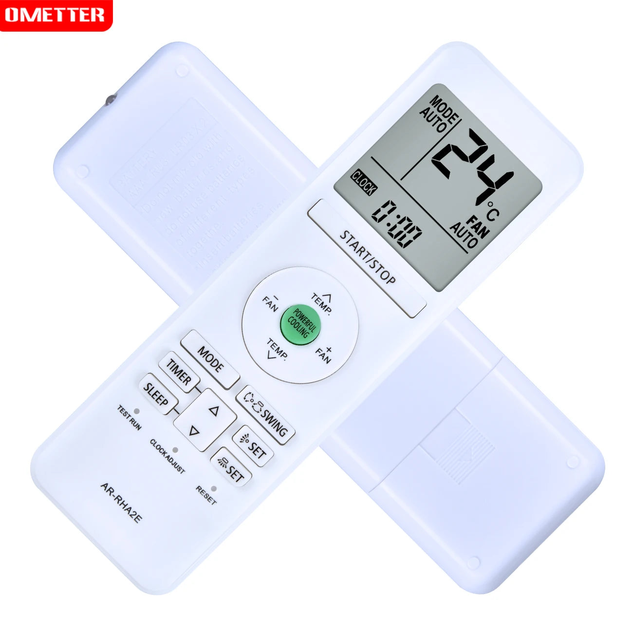 AR-RHA2E Remote Control Replacement for Fujitsu Air Conditioner IR Controller