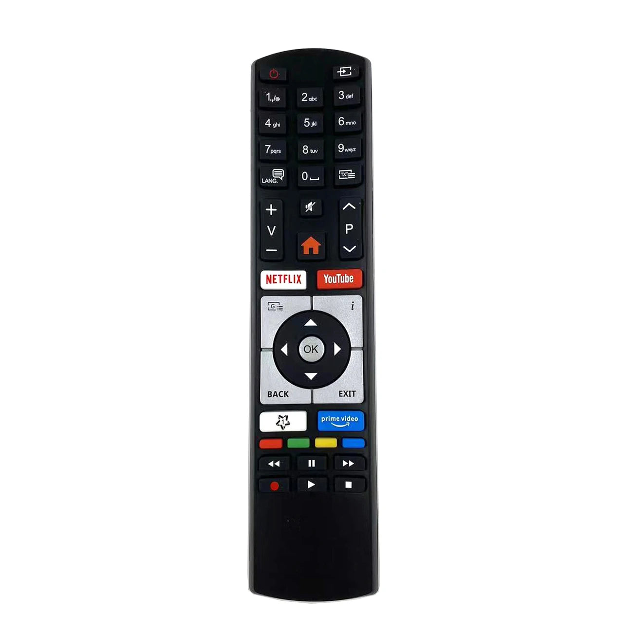 Vestel RC4318 Bluetooth Replacement Remote Control for 4K Smart Televisions
