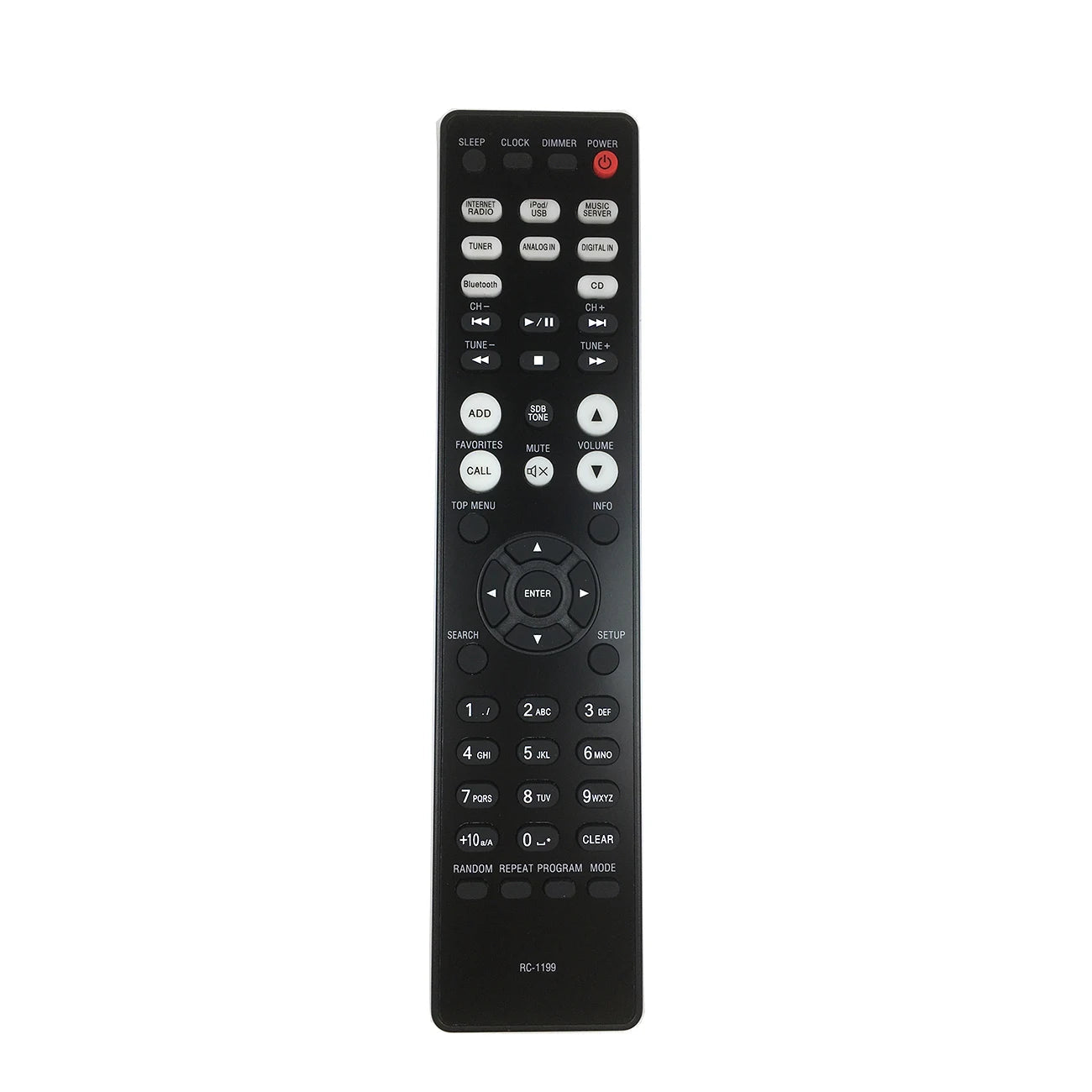 Denon RC-1199 Replacement Remote Control for Hi-Fi Network Audio Systems