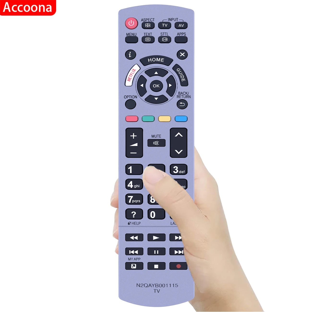 N2QAYB001115 Remote Control for Panasonic Smart TV 4K LED Replacement