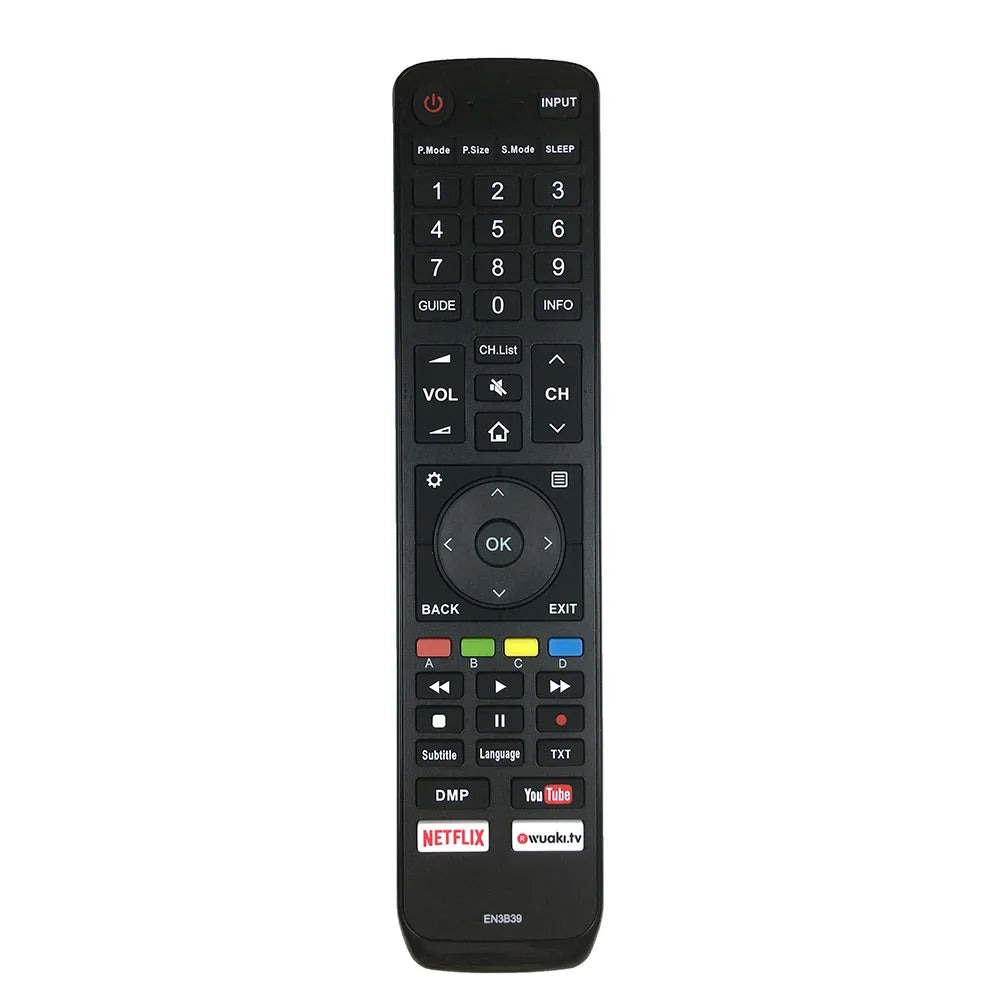 Hisense EN3B39 Replacement Remote Control for H Series Smart LED Televisions